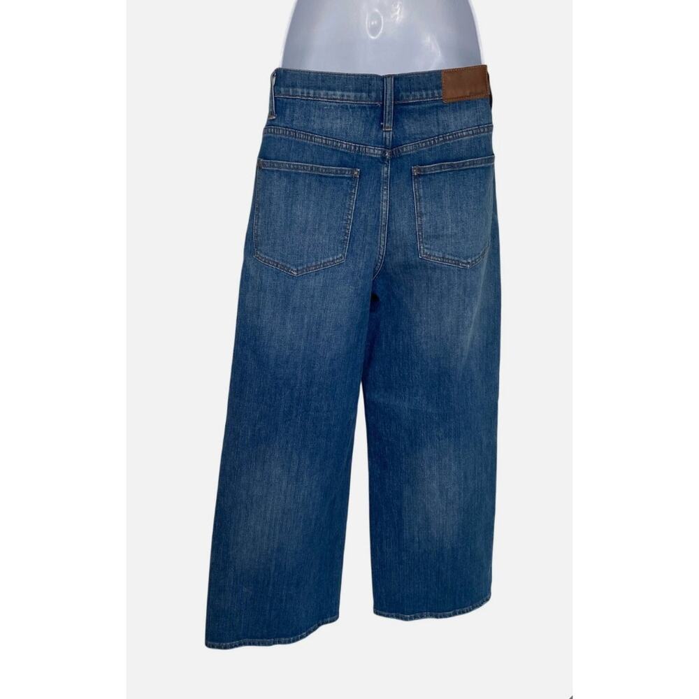 Madewell Wide Leg Cropped Jeans Size 28 - Picture 6 of 14